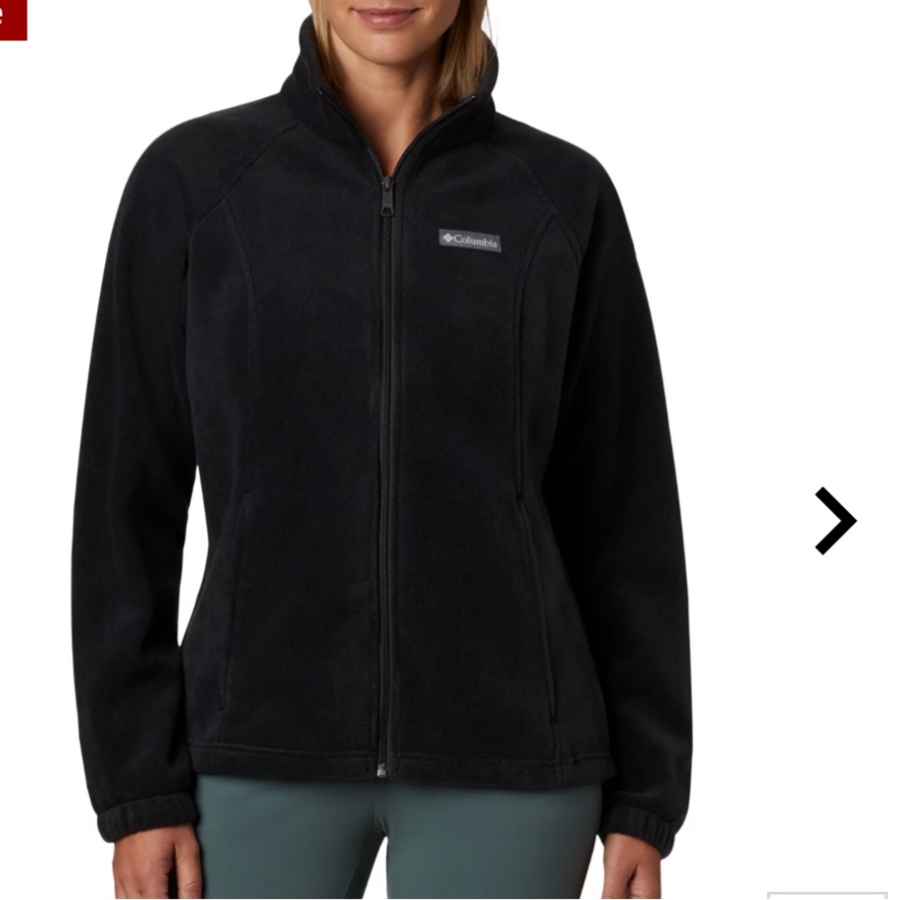 Columbia - Benton Springs Full Zip Fleece Jacket in Black